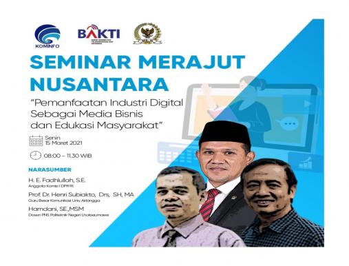 Dosen PNL Jadi Pemateri Seminar Merajut Nusantara